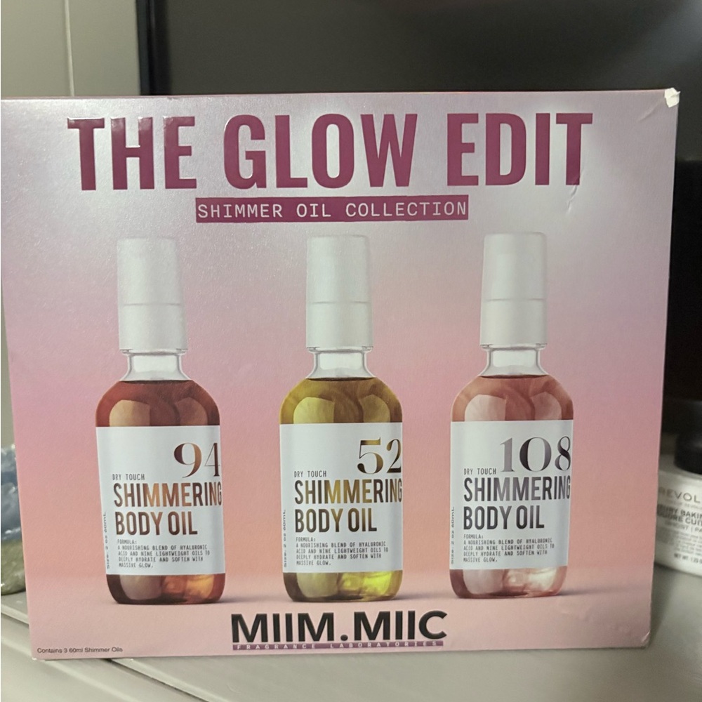 MIIM.MIIC Shimmering Body Oil Collection - The Glow Edit